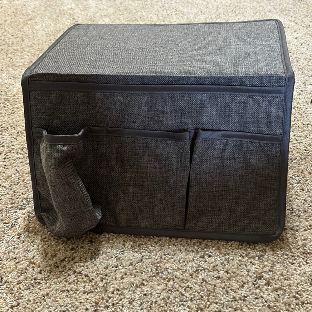 Dorm Room Bed-side storage